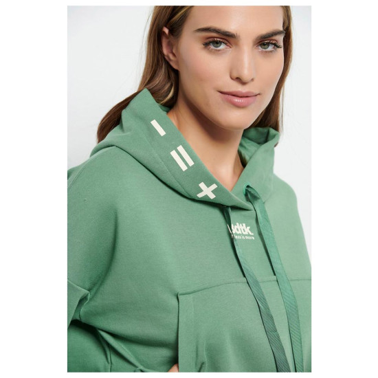 Bodytalk Γυναικείο φούτερ Crop Less is more